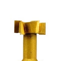 TiN HSS T-Slot Cutter